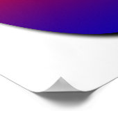 Red onze oceanen-schildpad poster (Hoek)