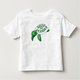Red onze Oceans Zee Turtle Kinder Shirts