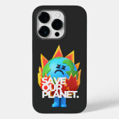 Red onze planeet Case-Mate iPhone case (Achterkant)