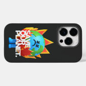 Red onze planeet Case-Mate iPhone case (Achterkant (horizontaal))