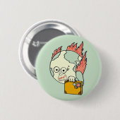 Red onze planeet - dag van de Aarde Ronde Button 5,7 Cm (Voorkant /achterkant)