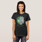 red onze planeet opwarming klimaatverandering t-shirt (Voorkant volledig)