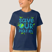 Red onze planeet t-shirt (Voorkant)