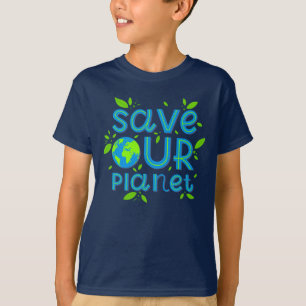 Red onze planeet t-shirt