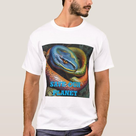 Red onze planeet t-shirt (Voorkant)