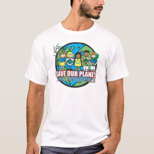 Red onze planeet t-shirt