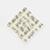 Red onze prachtige Afrikaanse dieren Servetten (Hoek)