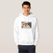 Red onze wilde paarden hoodie (Voorkant volledig)