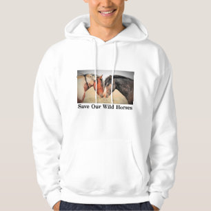 Red onze wilde paarden hoodie