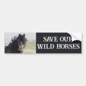 Red onze wilde paarden Jetstream Bumpersticker (Voorkant)