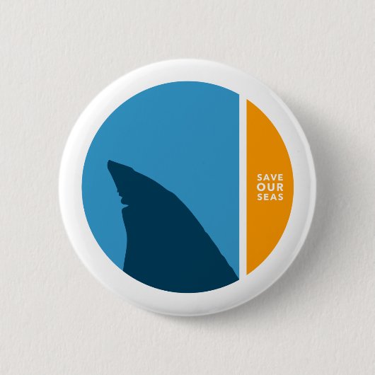 Red onze zeeen Cirkels Ronde Button 5,7 Cm (Voorkant)