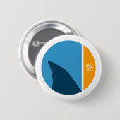Red onze zeeen Cirkels Ronde Button 5,7 Cm (Voorkant /achterkant)