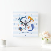 Red onze Zeeen | Kwekerij van bedreigde zeedieren Vierkante Klok (Huis)