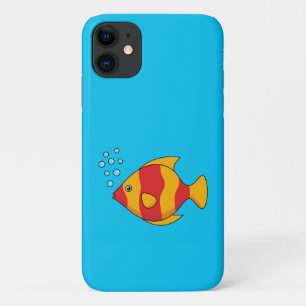Red Orange Tropical Fish Case-Mate iPhone Case
