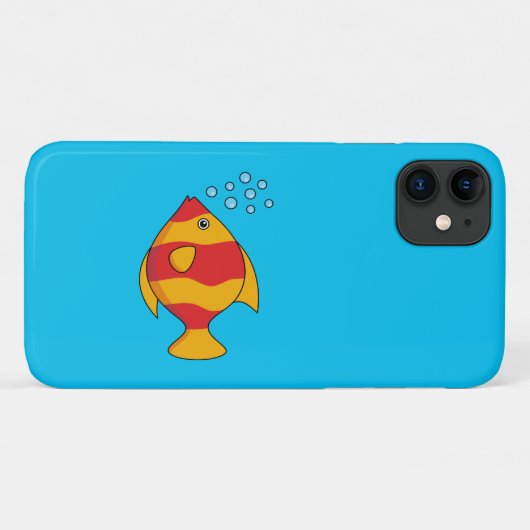 Red Orange Tropical Fish Case-Mate iPhone Case (Achterkant (horizontaal))