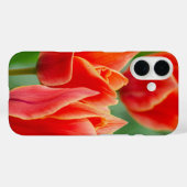 Red Orange Tulips iPhone 16 Case (Achterkant (horizontaal))