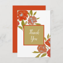 Red Oranje Bohemian Gold FloralFlat - Hartelijk da