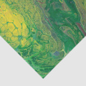 Red Oranje Gellow Green Blue Abstract ontleding Tissuepapier (Detail)