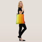 Red Oranje Gellow Green Combo Tote Bag (Op model)