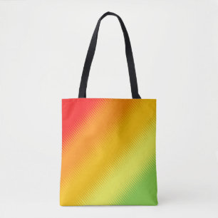 Red Oranje Gellow Green Combo Tote Bag