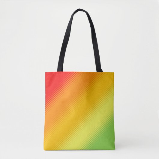 Red Oranje Gellow Green Combo Tote Bag (Voorkant)