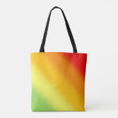 Red Oranje Gellow Green Combo Tote Bag (Achterkant)
