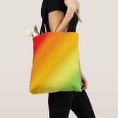 Red Oranje Gellow Green Combo Tote Bag (Dichtbij)