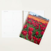 Red & Oranje Tulip Field, Oregon Planner (Display)