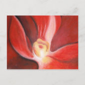 Red Orchid Briefkaart (Voorkant)