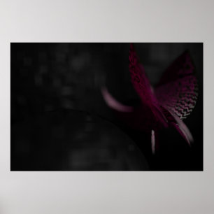 Red Orchid Poster