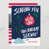 Red Ornament Love (Voorkant / Achterkant)