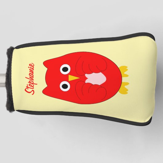 Red Owl Design Golfheadcover (Voorkant)