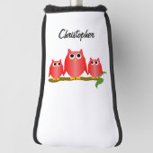 Red Owls Design Personalised Golfheadcover (Draai 90)