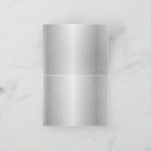 Red Paars & Silver Chandelier Hartelijk dank Bedankkaart (Binnen)