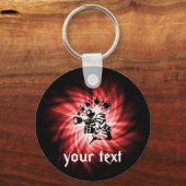 Red Paintball Sleutelhanger (Voorkant)