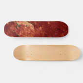 Red Painted Rock Persoonlijk Skateboard (Horizontaal)