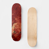 Red Painted Rock Persoonlijk Skateboard (Voorkant)