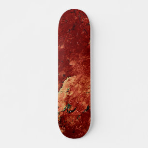 Red Painted Rock Persoonlijk Skateboard