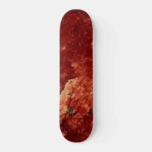Red Painted Rock Persoonlijk Skateboard (Voorkant)