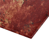 Red Painted Rock Snijplank (Hoek)