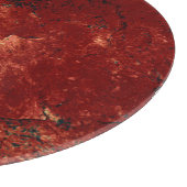 Red Painted Rock Snijplank (Hoek)