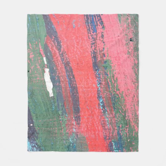 Red painting hand drawn backgroundabstract, abstra fleece deken (Voorkant)