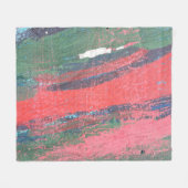 Red painting hand drawn backgroundabstract, abstra fleece deken (Voorkant (Horizontaal))