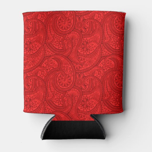 Red Paisley Blikjeskoeler (Voorkant)