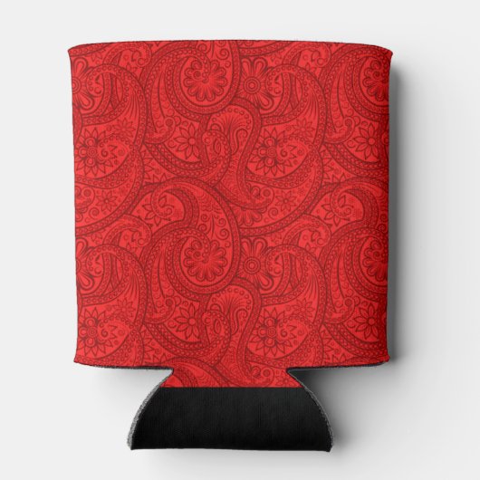 Red Paisley Blikjeskoeler (Achterkant)