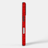Red Paisley Case-Mate iPhone Case (Achterkant / Rechts)