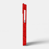 Red Paisley Case-Mate iPhone Case (Achterkant / Links)