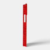 Red Paisley Case-Mate iPhone Case (Achterkant / Rechts)