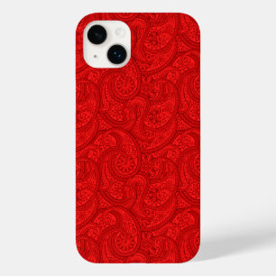 Red Paisley Case-Mate iPhone 14 Plus Hoesje