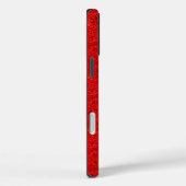 Red Paisley Case-Mate iPhone Case (Achterkant / Rechts)